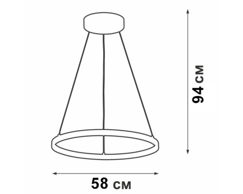 Подвесной светильник  V04601-03/1S Vitaluce