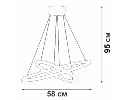 Подвесной светильник  V04628-03/2S Vitaluce