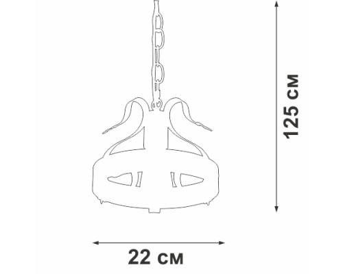 Подвесной светильник  V1350-7/1 Vitaluce