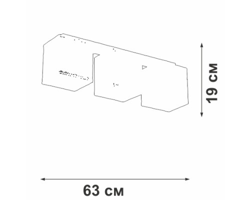 Потолочный светильник  V2879-1/3PL Vitaluce