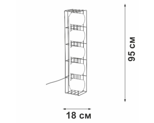 Торшер  V3019-1/5P Vitaluce