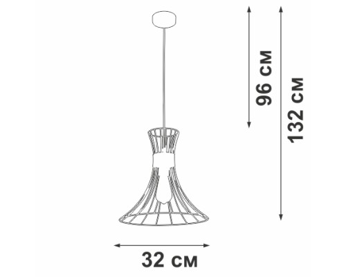 Подвесной светильник  V3027-1/1S Vitaluce