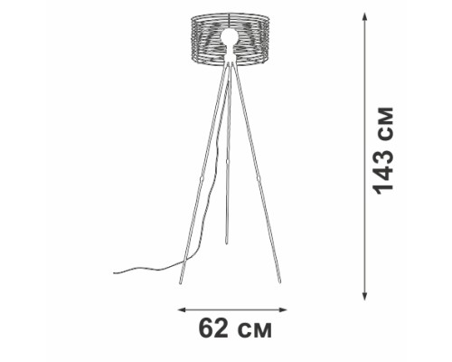 Торшер  V3099-1/1P Vitaluce