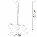 Подвесной светильник  V3107-0/3S Vitaluce