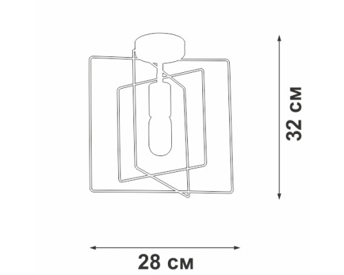 Потолочный светильник  V3793-8/1PL Vitaluce