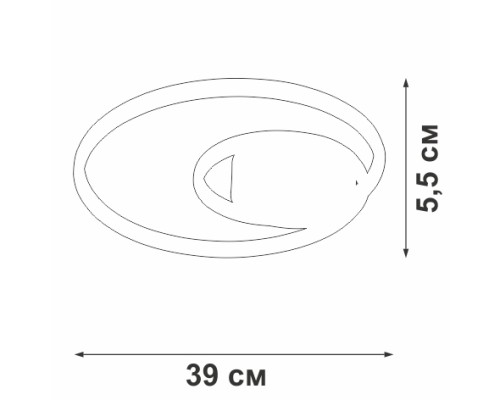 Потолочная люстра  V3969-1/1PL Vitaluce