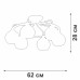 Потолочная люстра  V4324-0/6PL Vitaluce