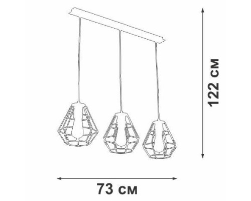 Подвесной светильник V4389 V4389-1/3S Vitaluce
