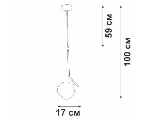 Подвесной светильник  V43950-13/1S Vitaluce