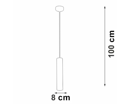 Подвесной светильник  V46400-8/1S Vitaluce