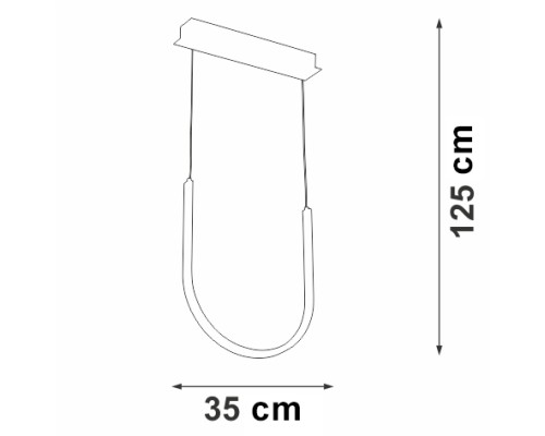 Подвесной светильник  V4682-1/1S Vitaluce