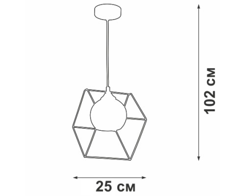 Подвесной светильник  V47360-13/1S Vitaluce