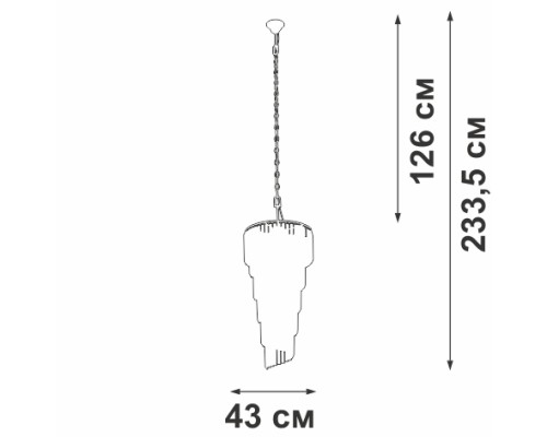 Подвесная люстра  V5311-8/13 Vitaluce