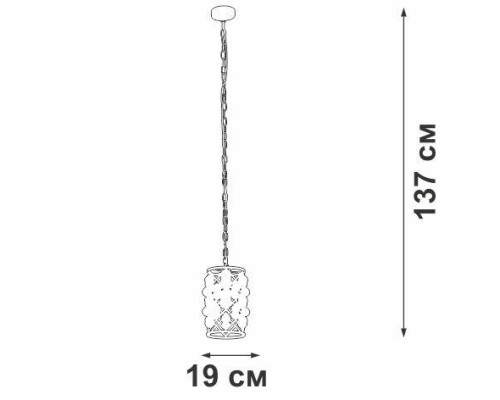 Подвесной светильник V5351 V5351-1/1 Vitaluce