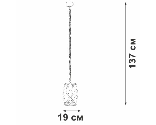 Подвесной светильник  V5351-8/1 Vitaluce