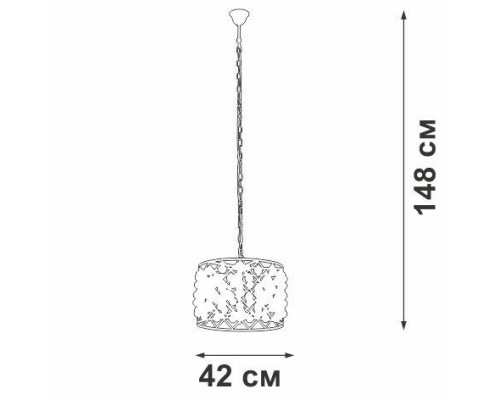 Подвесная люстра V5351 V5351-8/5 Vitaluce