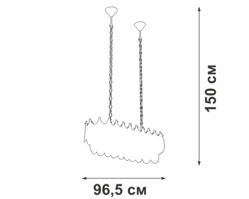 Подвесная люстра  V58120-8/11 Vitaluce