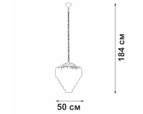 Подвесная люстра  V58390-8/13 Vitaluce