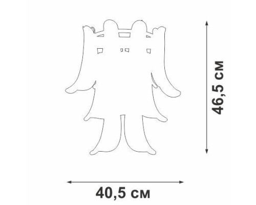 Настенный светильник V5860 V5860-9/3A Vitaluce