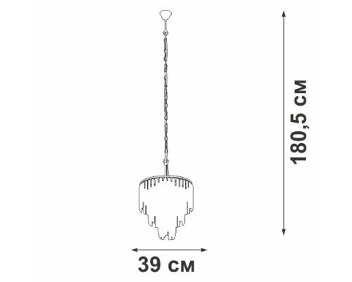 Подвесная люстра  V5867-8/10 Vitaluce