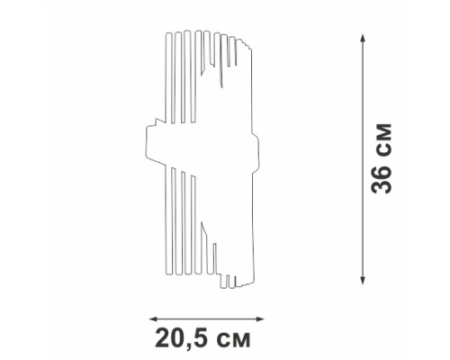 Бра  V58710-8/2A Vitaluce