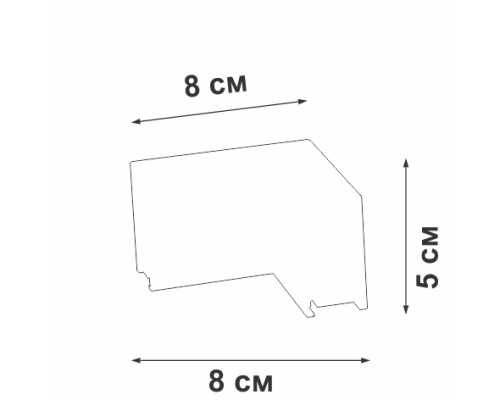 Соединитель угловой  VT0200025-00 Vitaluce