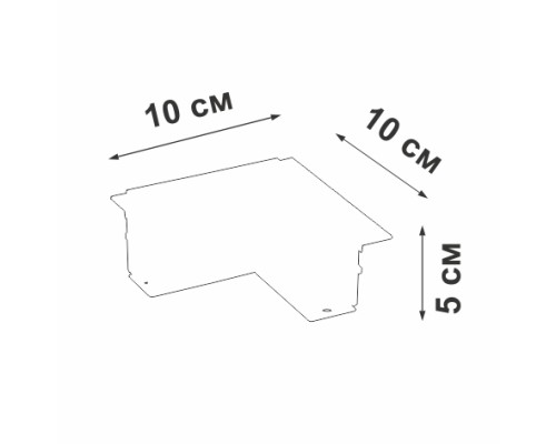 Соединитель угловой  VT0200028-01 Vitaluce