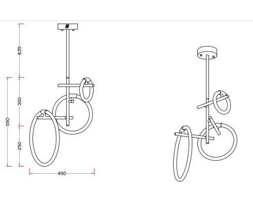 Потолочная люстра Jessy ZRS.01043.03 Zortes