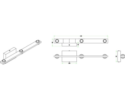 Настенный светильник Scoup ZRS.10112.03 Zortes