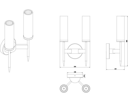 Бра Tow ZRS.1178.02 Zortes