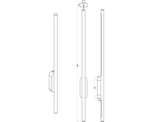 Настенный светильник Glaze ZRS.1178.14 Zortes