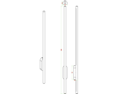Настенный светильник Glaze ZRS.1178.17 Zortes