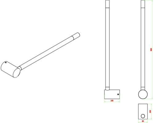 Бра Cryspy ZRS.1201.09 Zortes