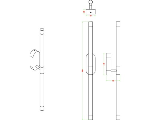 Бра Lorano ZRS.1778.18 Zortes