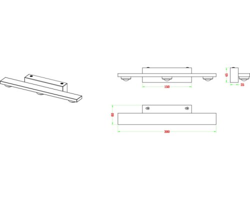 Настенный светильник Scoup ZRS.1823.03 Zortes