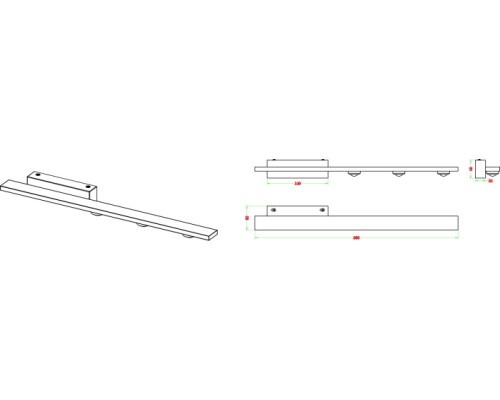 Настенный светильник Scoup ZRS.1823.50 Zortes