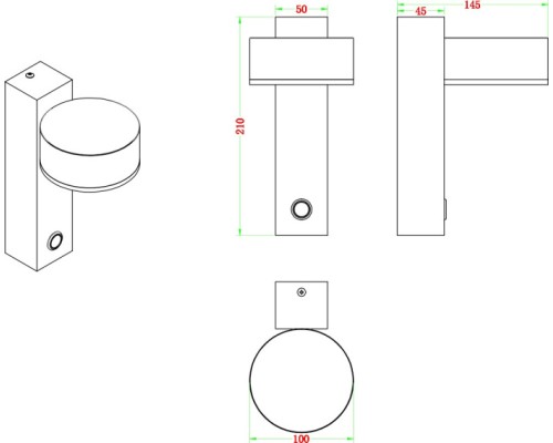 Настенный светильник Dream ZRS.2436.21 Zortes