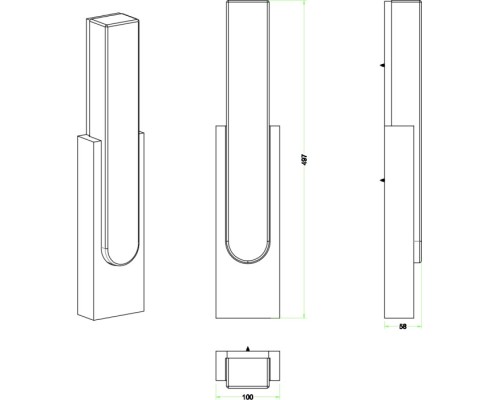 Настенный светильник Egy ZRS.30514.05 Zortes