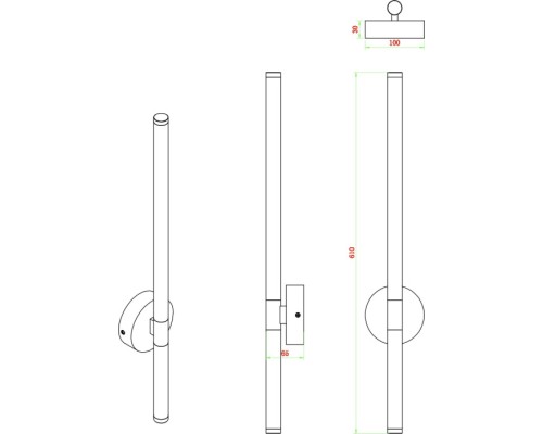 Бра Dora ZRS.30514.18 Zortes