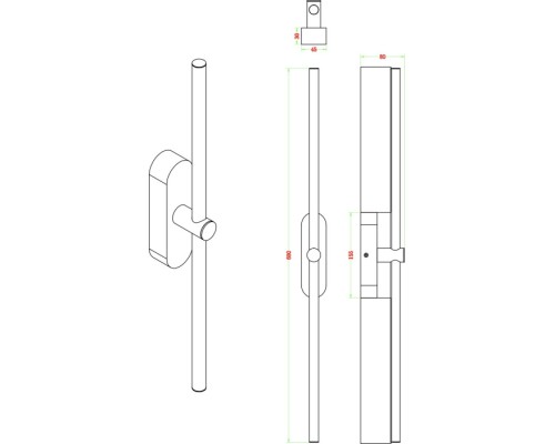 Настенный светильник Mavy ZRS.90610.02 Zortes