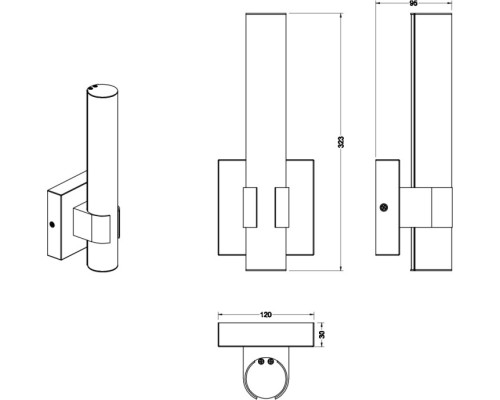 Бра Lucio ZRS.9108.01 Zortes