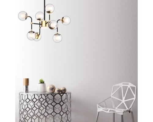 Потолочная люстра Riano P0454-08C-SDGF Zumaline