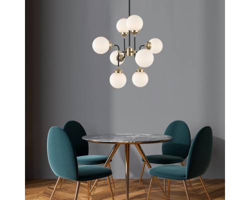 Потолочная люстра Riano P0454-08D-SDAA Zumaline