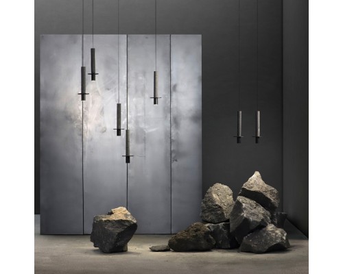 Подвесной светильник Lofty 10704P/1-D150 BK-GR iLamp