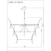 Подвесная люстра Gramercy 15602-19 ANB+CL iLamp