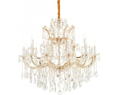 Подвесная люстра Diamond 6071-18 GD+CL iLamp