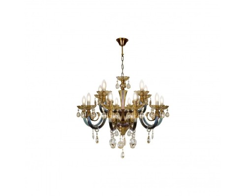 Подвесная люстра Asia 61081-8+4 BR iLamp