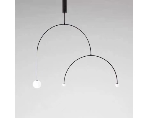 Подвесной светильник North 8628P/3 BK-WH iLamp