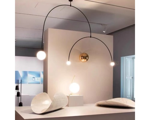 Подвесной светильник North 8628P/3 BK-WH iLamp