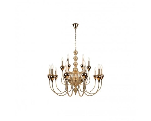 Подвесная люстра Lady 88003-10+5 GD iLamp